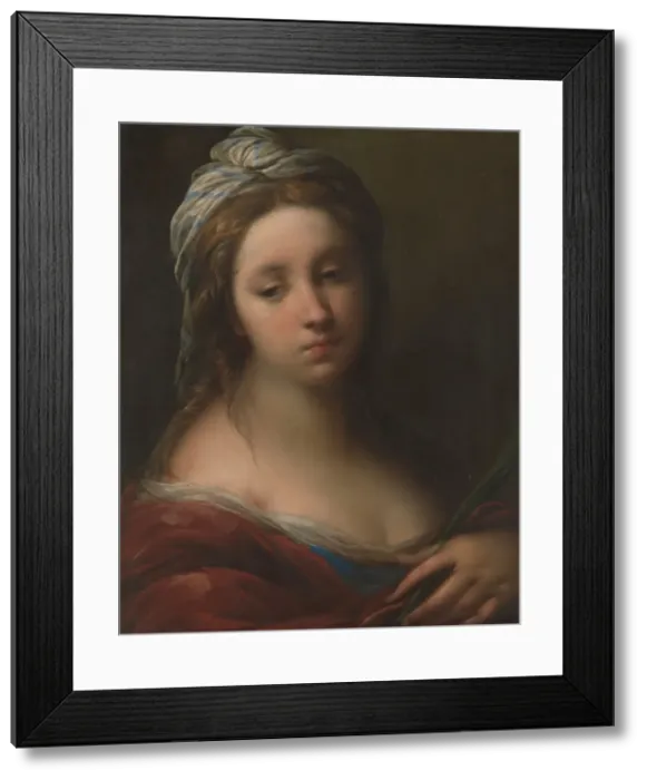 Framed Print : A Female Martyr Saint, ca. 1650. Creator: Carlo Francesco Nuvolone Framed Print : A Female Martyr Saint, ca. 1650. Creator: Carlo Francesco Nuvolone