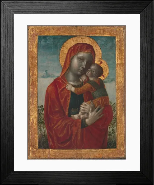 Framed Print : Madonna and Child, ca. 1480. Creator: Vincenzo Foppa Framed Print : Madonna and Child, ca. 1480. Creator: Vincenzo Foppa