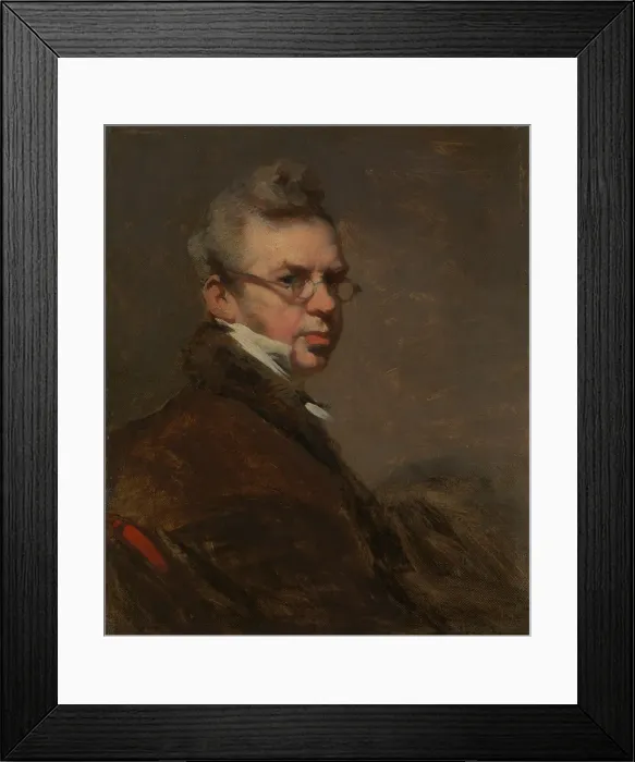 Framed Print : Self-Portrait, 1825-28. Creator: George Chinnery Framed Print : Self-Portrait, 1825-28. Creator: George Chinnery
