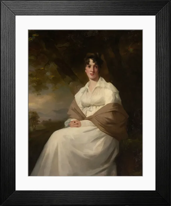 Framed Print : Lady Maitland (Catherine Connor, died 1865). Creator: Henry Raeburn Framed Print : Lady Maitland (Catherine Connor, died 1865). Creator: Henry Raeburn