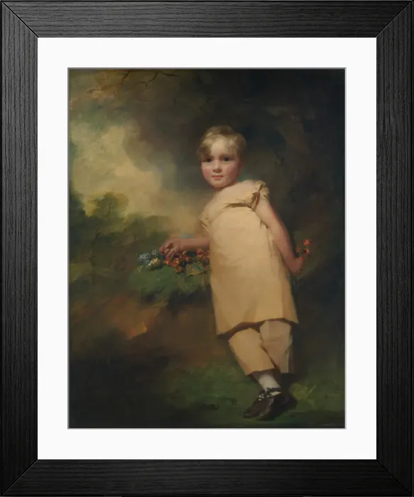 Framed Print : William Scott-Elliot of Arkleton (1811-1901), ca. 1815-16. Creator: Henry Raeburn Framed Print : William Scott-Elliot of Arkleton (1811-1901), ca. 1815-16. Creator: Henry Raeburn