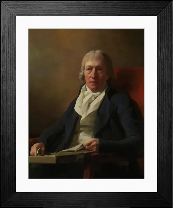 Framed Print : James Johnston of Straiton (died 1841). Creator: Henry Raeburn Framed Print : James Johnston of Straiton (died 1841). Creator: Henry Raeburn