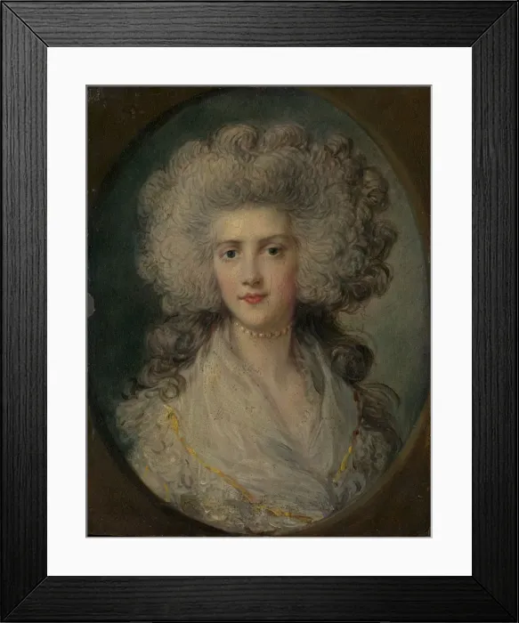 Framed Print : Mrs. John Puget (Catherine Hawkins). Creator: Richard Gainsborough Dupont Framed Print : Mrs. John Puget (Catherine Hawkins). Creator: Richard Gainsborough Dupont