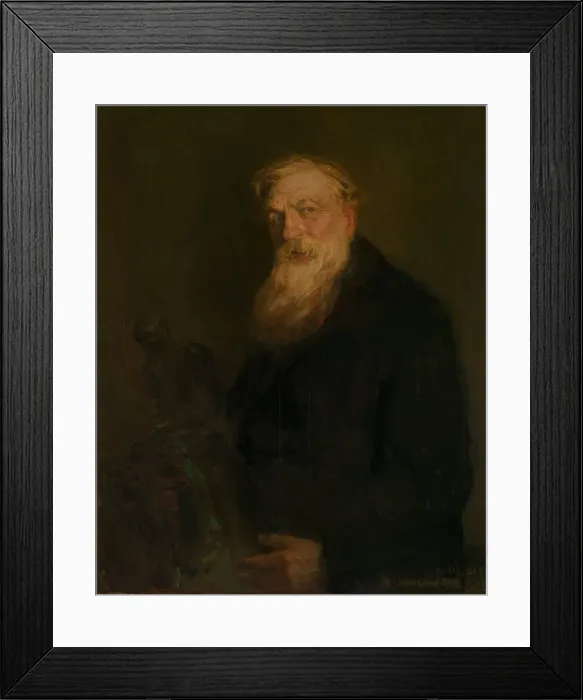 Framed Print : Auguste Rodin, 1910. Creator: Robert MacCameron Framed Print : Auguste Rodin, 1910. Creator: Robert MacCameron