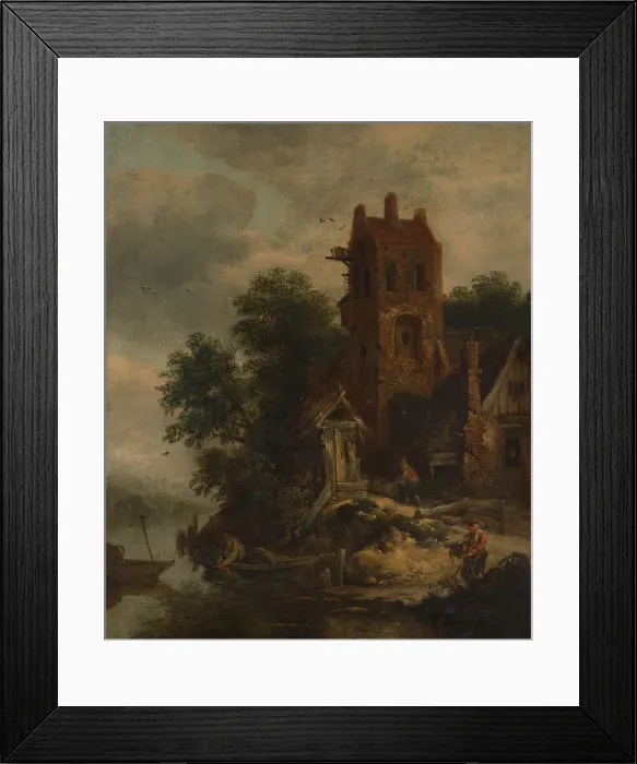 Framed Print : The Pigeon House. Creator: Roelof van Vries Framed Print : The Pigeon House. Creator: Roelof van Vries