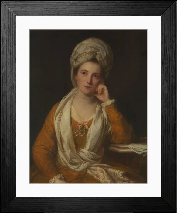 Framed Print : Mrs. Horton, Later Viscountess Maynard (died 1814 / 15). Creator: Sir Joshua Reynolds Framed Print : Mrs. Horton, Later Viscountess Maynard (died 1814 / 15). Creator: Sir Joshua Reynolds