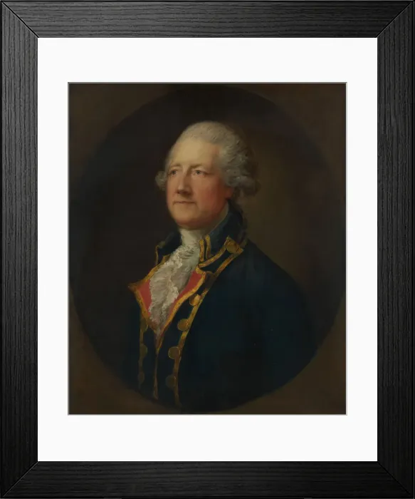 Framed Print : John Hobart (1723-1793), 2nd Earl of Buckinghamshire. Creator: Thomas Gainsborough Framed Print : John Hobart (1723-1793), 2nd Earl of Buckinghamshire. Creator: Thomas Gainsborough
