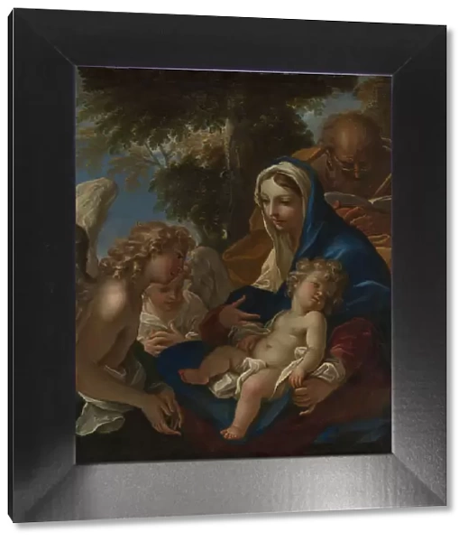 The Holy Family with Angels, ca. 1700. Creator: Sebastiano Ricci