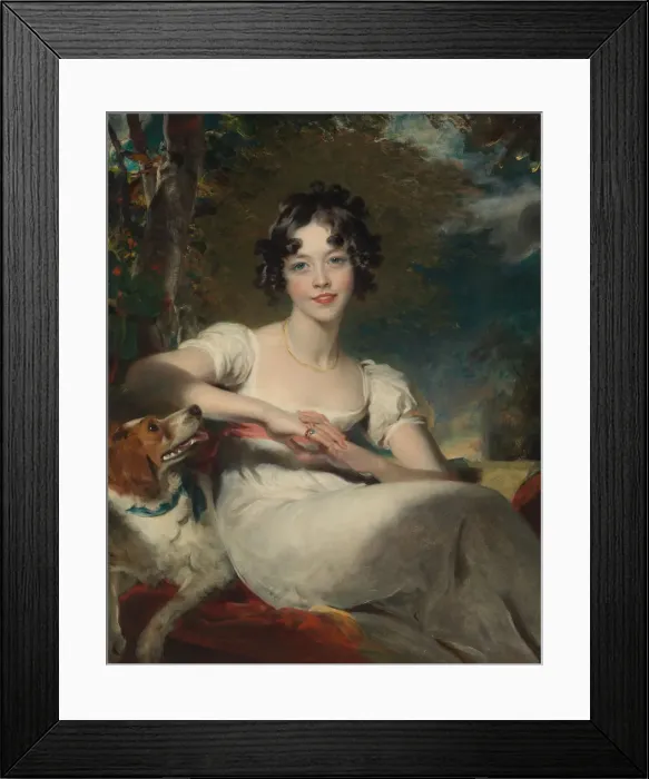 Framed Print : Lady Maria Conyngham (died 1843), ca. 1824-25. Creator: Thomas Lawrence Framed Print : Lady Maria Conyngham (died 1843), ca. 1824-25. Creator: Thomas Lawrence