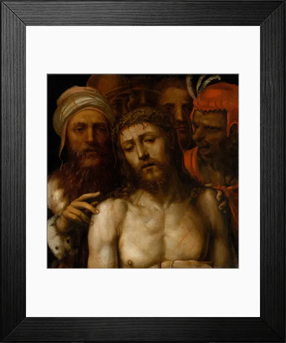 Framed Print : Christ Presented to the People (Ecce Homo), ca. 1540-49. Creator: Sodoma Framed Print : Christ Presented to the People (Ecce Homo), ca. 1540-49. Creator: Sodoma