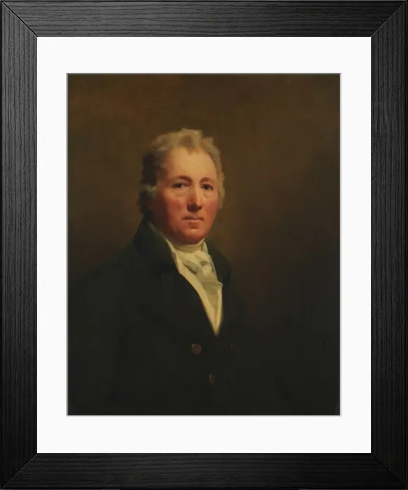 Framed Print : William Forsyth (1749-1814), ca. 1800. Creator: Henry Raeburn Framed Print : William Forsyth (1749-1814), ca. 1800. Creator: Henry Raeburn