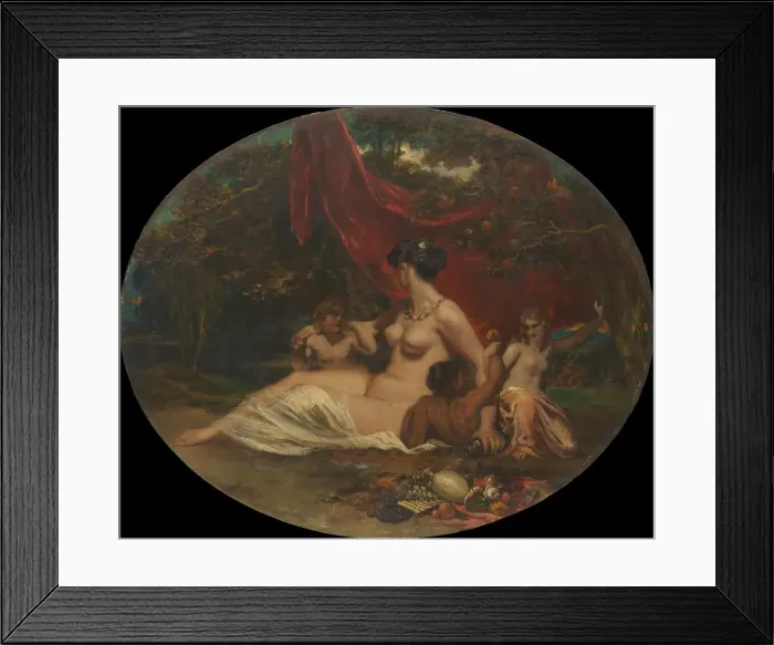 Framed Print : Allegory. Creator: William Etty Framed Print : Allegory. Creator: William Etty