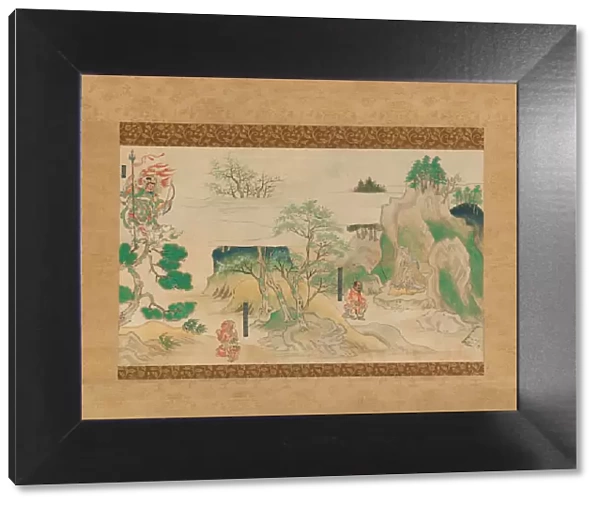 Scene from The Illustrated Legends of Jin oji Temple (Jin oji engi emaki)