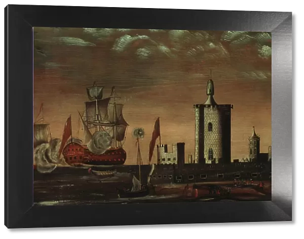 Seascape Fantasy, 1770-1800. Creator: Unknown