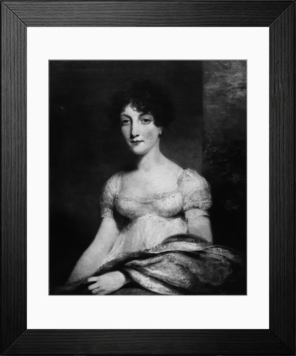 Framed Print : Miss Foote, ca. 1850. Creator: Unknown Framed Print : Miss Foote, ca. 1850. Creator: Unknown