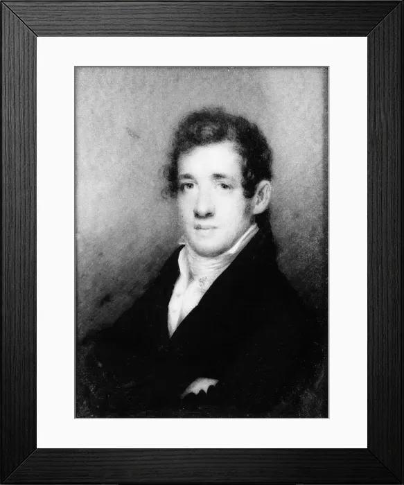 Framed Print : Charles Frederick Mayer, ca. 1815-20. Creator: Unknown Framed Print : Charles Frederick Mayer, ca. 1815-20. Creator: Unknown