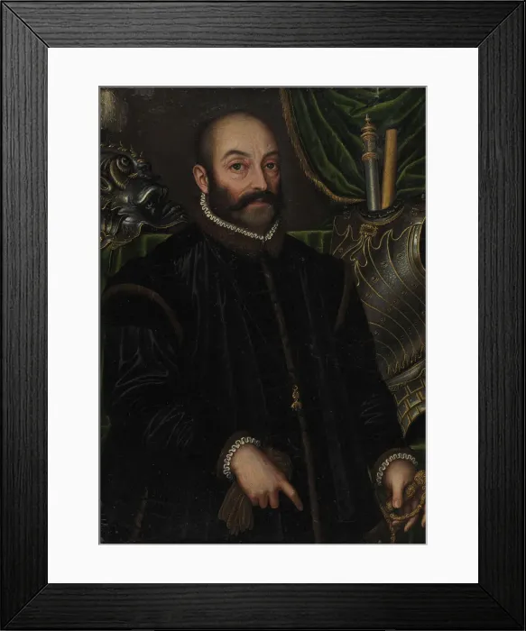Framed Print : Guidobaldo II della Rovere, Duke of Urbino (1514-1574)... ca. 1580-85. Creator: Unknown Framed Print : Guidobaldo II della Rovere, Duke of Urbino (1514-1574)... ca. 1580-85. Creator: Unknown