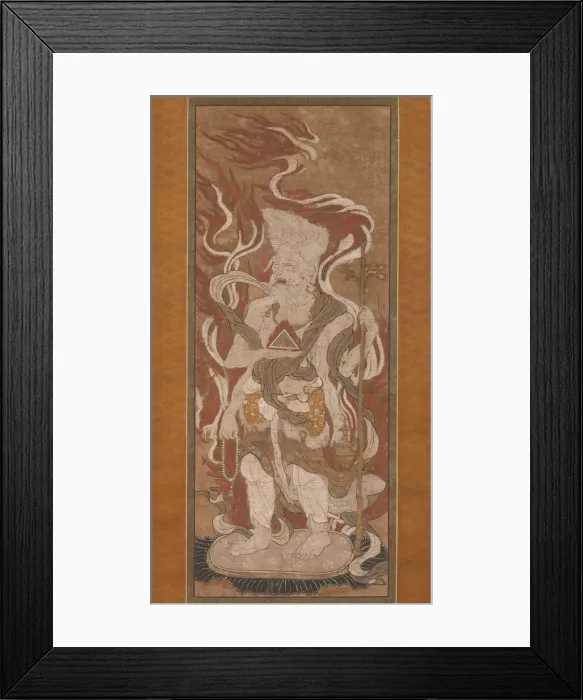 Framed Print : One of the Twelve Devas: Katen, 14th century. Creator: Unknown Framed Print : One of the Twelve Devas: Katen, 14th century. Creator: Unknown