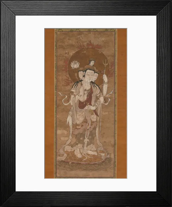 Framed Print : One of the Twelve Devas: Bonten, 14th century. Creator: Unknown Framed Print : One of the Twelve Devas: Bonten, 14th century. Creator: Unknown