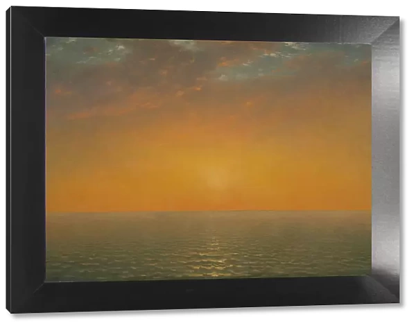 Sunset on the Sea, 1872. Creator: John Frederick Kensett