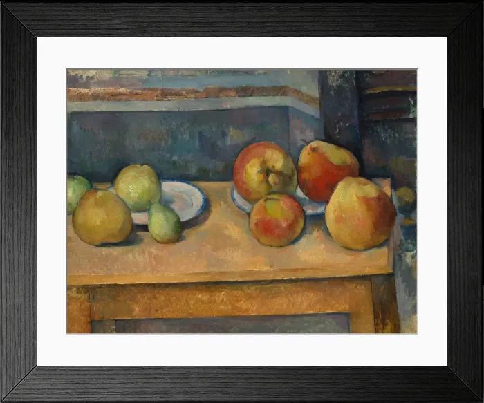 Framed Print : Still Life with Apples and Pears, ca. 1891-92. Creator: Paul Cezanne Framed Print : Still Life with Apples and Pears, ca. 1891-92. Creator: Paul Cezanne