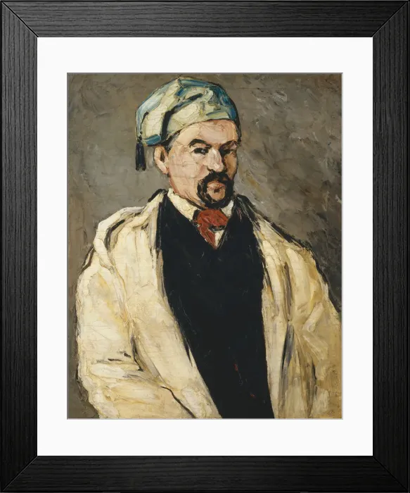 Framed Print : Antoine Dominique Sauveur Aubert (born 1817), the Artists Uncle, 1866. Creator: Paul Cezanne Framed Print : Antoine Dominique Sauveur Aubert (born 1817), the Artists Uncle, 1866. Creator: Paul Cezanne