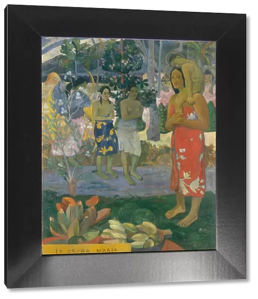Ia Orana Maria (Hail Mary), 1891. Creator: Paul Gauguin