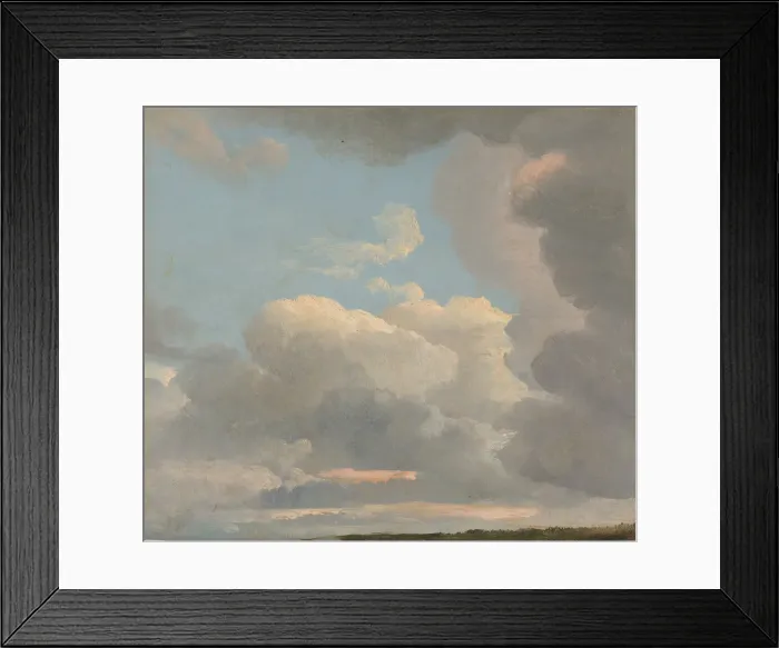 Framed Print : Cloud Study (Early Evening), ca. 1786-1806. Creator: Simon Alexandre Clement Denis Framed Print : Cloud Study (Early Evening), ca. 1786-1806. Creator: Simon Alexandre Clement Denis