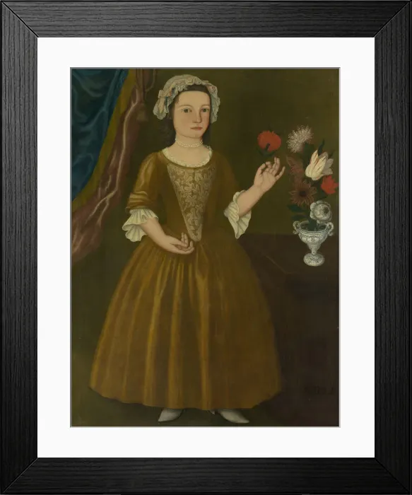Framed Print : Catherina Elmendorf, 1752. Creator: Unknown Framed Print : Catherina Elmendorf, 1752. Creator: Unknown