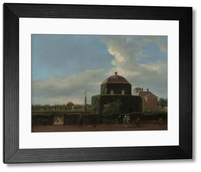 Framed Print : The Huis ten Bosch at The Hague and Its Formal Garden (View from the East), ca. 1668-70 Framed Print : The Huis ten Bosch at The Hague and Its Formal Garden (View from the East), ca. 1668-70