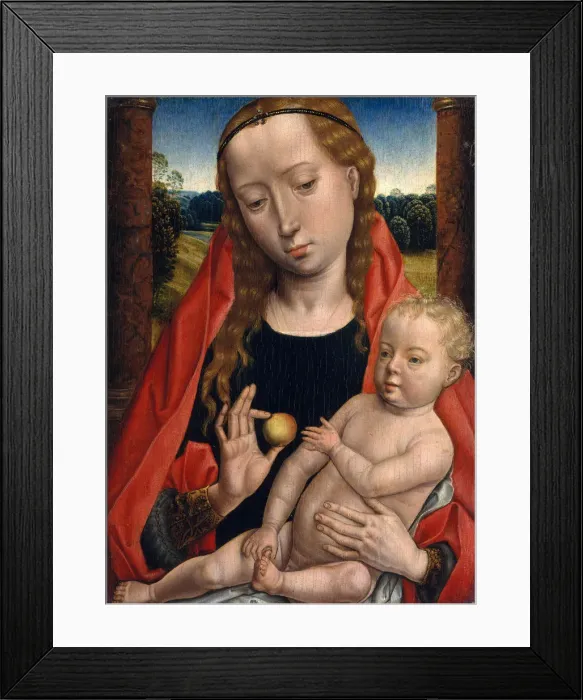 Framed Print : Virgin and Child. Creator: Unknown Framed Print : Virgin and Child. Creator: Unknown