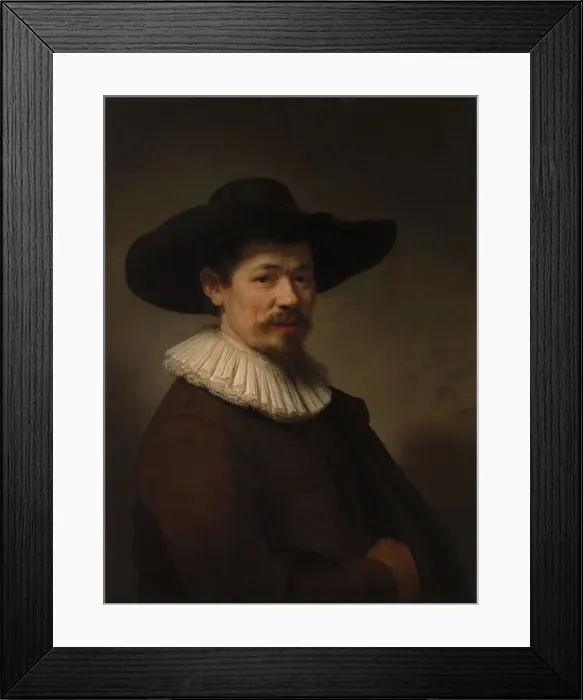 Framed Print : Herman Doomer (ca. 1595-1650), 1640. Creator: Rembrandt Harmensz van Rijn Framed Print : Herman Doomer (ca. 1595-1650), 1640. Creator: Rembrandt Harmensz van Rijn