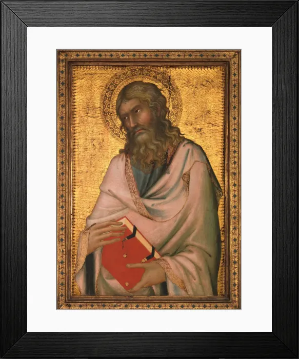 Framed Print : Saint Andrew, ca. 1326. Creator: Simone Martini Framed Print : Saint Andrew, ca. 1326. Creator: Simone Martini