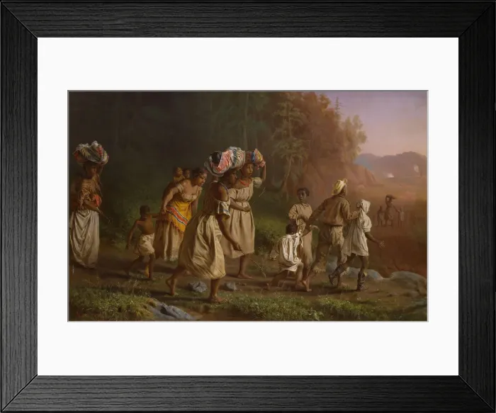 Framed Print : On to Liberty, 1867. Creator: Theodor Kaufmann Framed Print : On to Liberty, 1867. Creator: Theodor Kaufmann