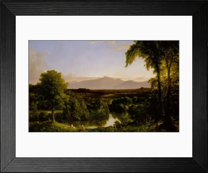 Framed Print : View on the Catskill-Early Autumn, 1836-37. Creator: Thomas Cole Framed Print : View on the Catskill-Early Autumn, 1836-37. Creator: Thomas Cole