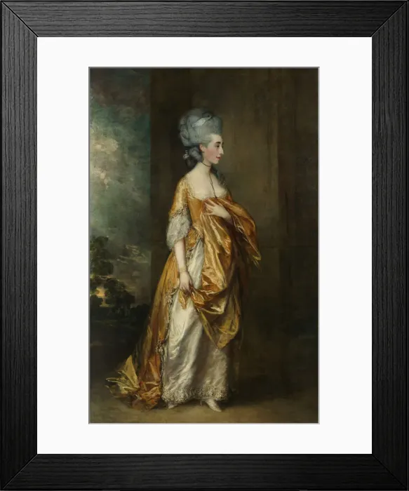 Framed Print : Mrs. Grace Dalrymple Elliott (1754?-1823), 1778. Creator: Thomas Gainsborough Framed Print : Mrs. Grace Dalrymple Elliott (1754?-1823), 1778. Creator: Thomas Gainsborough