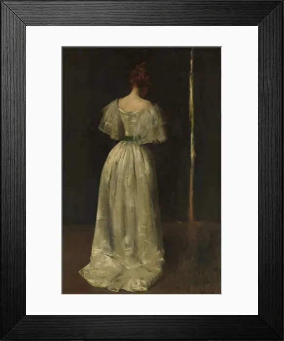 Framed Print : Seventeenth Century Lady, ca. 1895. Creator: William Merritt Chase Framed Print : Seventeenth Century Lady, ca. 1895. Creator: William Merritt Chase