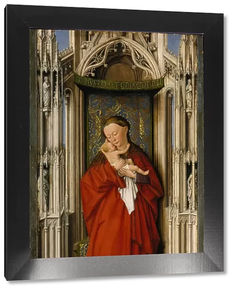 Virgin and Child in a Niche, ca. 1500. Creator: Netherlandish Painter (ca. 1500)