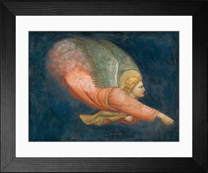 Framed Print : Two Angels. Creator: North Italian Painter (first quarter 14th century) Framed Print : Two Angels. Creator: North Italian Painter (first quarter 14th century)