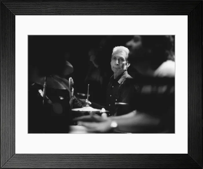 Framed Print : Charlie Watts Tentet, Ronnie Scotts, 2001. Creator: Brian Foskett Framed Print : Charlie Watts Tentet, Ronnie Scotts, 2001. Creator: Brian Foskett