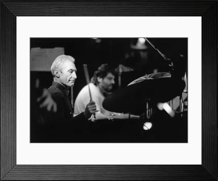 Framed Print : Charlie Watts Tentet, Ronnie Scotts, 2001. Creator: Brian Foskett Framed Print : Charlie Watts Tentet, Ronnie Scotts, 2001. Creator: Brian Foskett