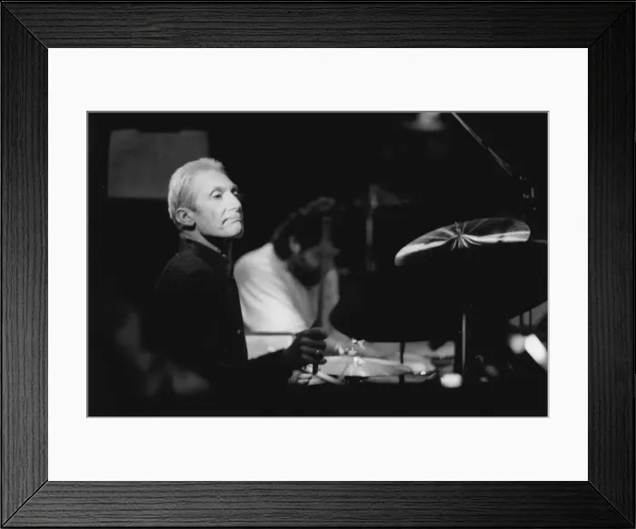 Framed Print : Charlie Watts Tentet, Ronnie Scotts, 2001. Creator: Brian Foskett Framed Print : Charlie Watts Tentet, Ronnie Scotts, 2001. Creator: Brian Foskett