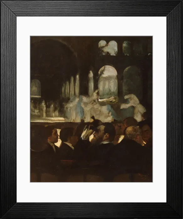 Framed Print : The Ballet from Robert le Diable, 1871. Creator: Edgar Degas Framed Print : The Ballet from Robert le Diable, 1871. Creator: Edgar Degas