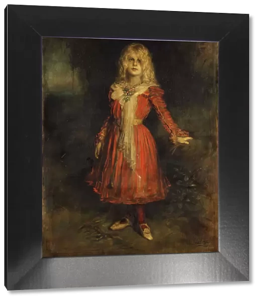 Marion Lenbach (1892-1947), the Artists Daughter, 1900. Creator: Franz von Lenbach