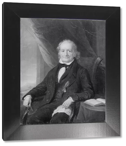 William Popham, ca. 1845. Creator: George Linen