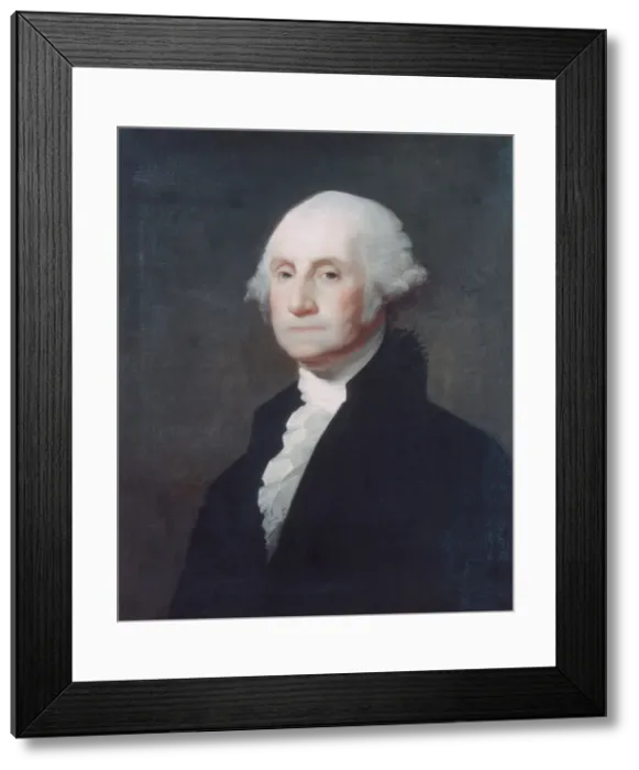 Framed Print : George Washington, ca. 1803. Creator: Gilbert Stuart Framed Print : George Washington, ca. 1803. Creator: Gilbert Stuart