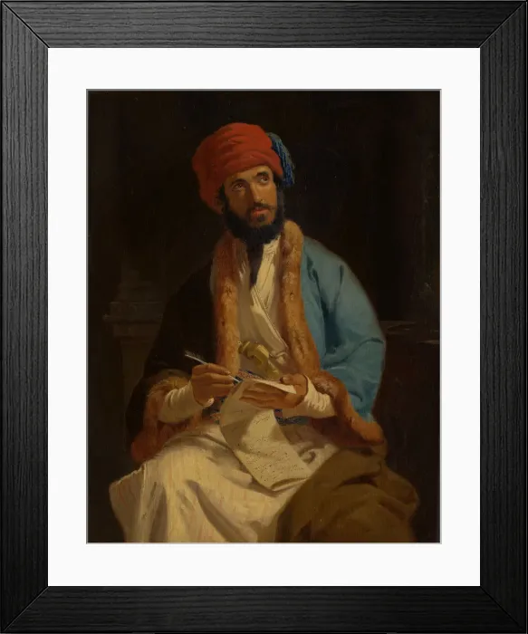 Framed Print : The Arab Sage. Creator: German Painter (19th century) Framed Print : The Arab Sage. Creator: German Painter (19th century)