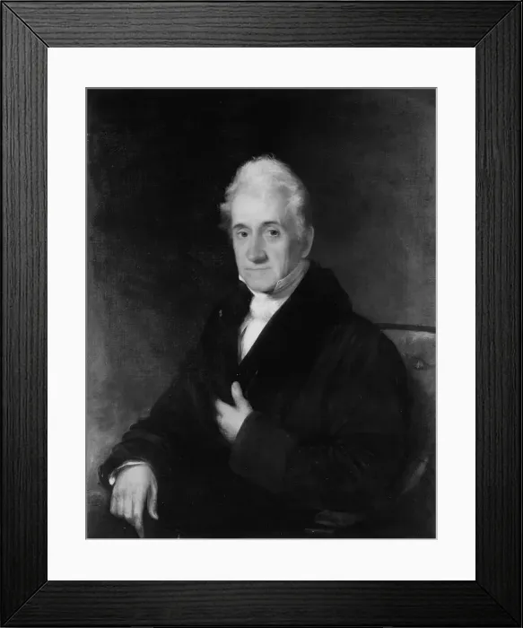 Framed Print : Stephen Van Rensselaer, ca. 1828. Creator: Chester Harding Framed Print : Stephen Van Rensselaer, ca. 1828. Creator: Chester Harding