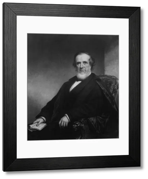 Framed Print : John David Wolfe, 1871. Creator: Daniel Huntington Framed Print : John David Wolfe, 1871. Creator: Daniel Huntington