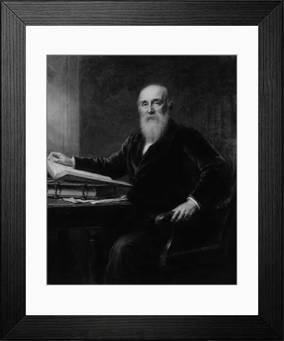 Framed Print : William C. Prime, 1892. Creator: Daniel Huntington Framed Print : William C. Prime, 1892. Creator: Daniel Huntington